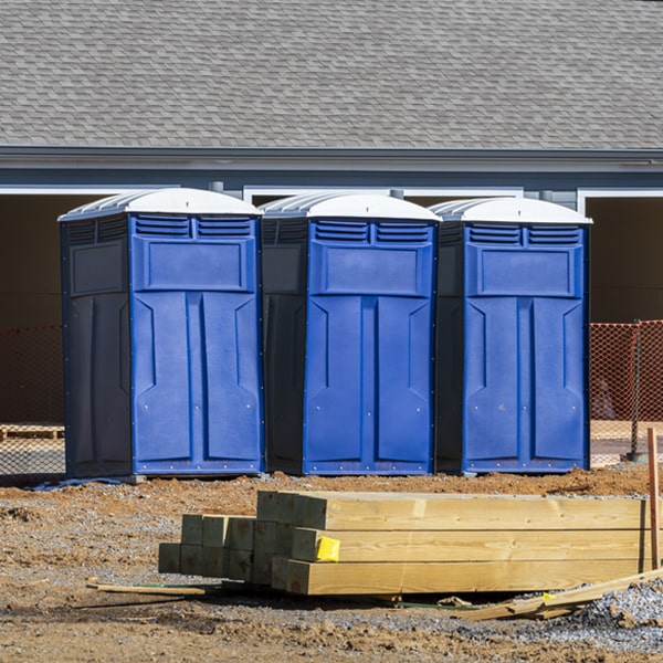 how can i report damages or issues with the portable restrooms during my rental period in Coello